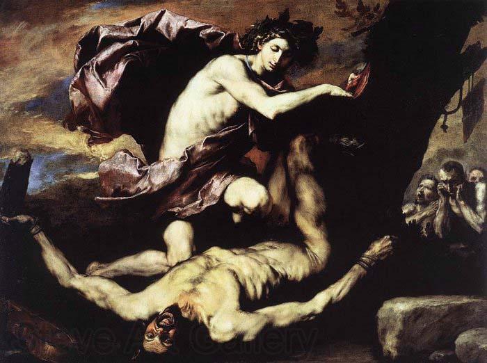 Jusepe de Ribera Apollo and Marsyas Spain oil painting art